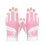 Golf Gloves for Women, Open Fingers, Soft Leather, Breathable, Comfortable 1