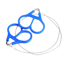 Stainless Steel Hand Chaaw, Wire Rope Saw for Outdoor, Camping