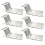 Metal Brackets For T Posts Mailbox Mounting Brackets Trellis Brackets Outdoor Use Standard T Posts Compatible 1