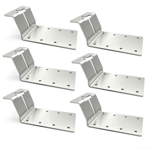 Metal Brackets For T Posts Mailbox Mounting Brackets Trellis Brackets Outdoor Use Standard T Posts Compatible