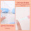 6pcs Fade Erasable Two Sided Dot Adhesive Pens Precise Tip-pink 5