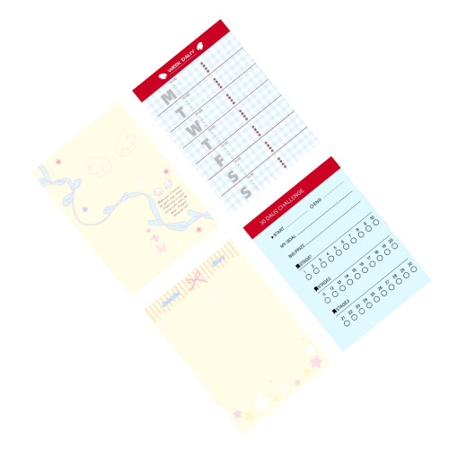 Friendly PVC Rings Binder Cover Clear-Model 2 Paper 60PCS