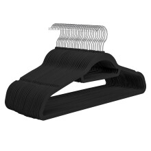 Perchas para ropa para un armario organizado, perchas de terciopelo que ahorran espacio con gancho giratorio de 360 grados, perchas antideslizantes