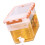Iced Beverage Container Leak Proof Fridge Dispenser-apricot 6L 1