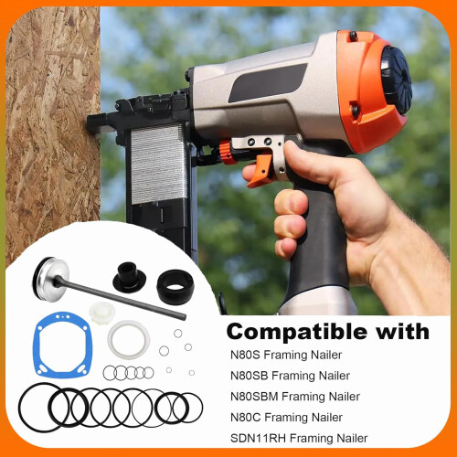 Professional Nail Guns Repair Component Rebuild Kit Enhances 1