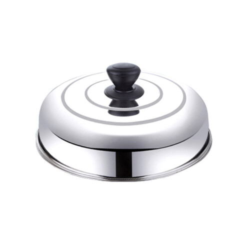Stainless steels Wok Lid Skillets Cover Pan-Outer diameter 22.8