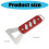 Multipurpose Glues Spreading Tool Aluminum Alloys Handle-black 3