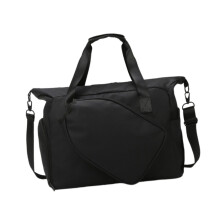 Badminton Bag Table Tennis Racket Bag Multipurpose Sports Handbag with Removable Adjustable Strap Black