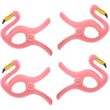 Leuk ontwerp, draagbare handdoekhouders - handdoekclips voor op het terras, bij het zwembad en op het strand. Gemaakt van hoogwaardig kunststof voor