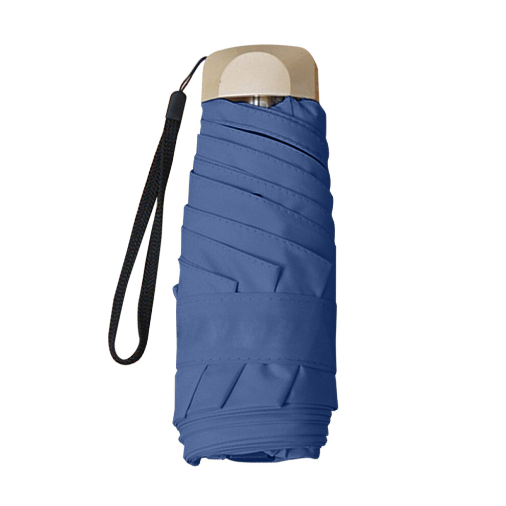 Folding Umbrella For Sun And Rain, Windproof Travel Umbrella Portable Folding With UPF 50+ Sun Protection Function, Ultralight Compact Umbrella For Ou-image-OPC-PNKPTJG-NEW