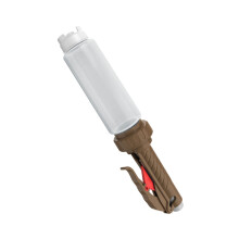 Plastic Sauce Dispenser Portable 480ml Hanging-Coffee Color