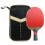 Professional training table tennis racket, Arc Circle Fast attack with storage bag 1