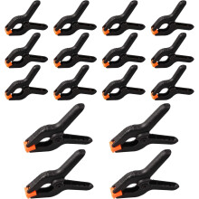 Grampos de alta resistência, almofadas flexíveis para mini grampos de mola com nylon reforçado