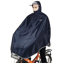 Capa de chuva ultraleve com capuz para cadeira de rodas, função impermeável reforçada com zíper de qualidade no decote, para atividades ao ar