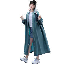 Unisex-Regencape mit Windwiderstandsreduzierung, wasserdichter und atmungsaktiver Regenmantel aus ungiftigem, chemikalienfreiem EVA-Material,