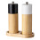 Manual Wood Grinder Adjustable Coarseness Salt-Black and white 1