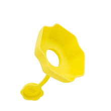 Kids Ice Popsicles Stands Food Grade Silicone Holder-Yellow