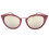Superdry SUPERDRY Sunglasses GIRLFRIEND Deep Red with Gold Mirrored Lenses 162 3