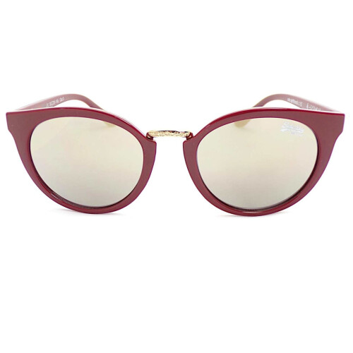 Superdry SUPERDRY Sunglasses GIRLFRIEND Deep Red with Gold Mirrored Lenses 162 2