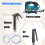 2pcs Quick Releases Grease Guns Hose Threaded Coupling-80CM 6