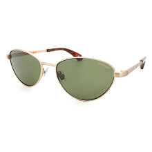 Superdry 5002 Sunglasses Gold with Brown Tortoise and Dark Green Lenses 001