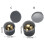 Nonrust Steel Ice Spheres for Wine-Colored single 55MM 4