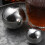 Premium Nonrust Steel Ice Ball For-Silver single 38MM w 5