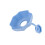Functional Silicone Ice Popsicles Holders Mess Release-Blue 1