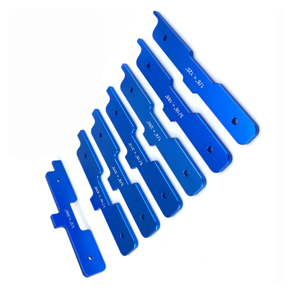 Router Table Setup Bar Set 7Pcs Setups Block Height Gauge Set 7696000989228