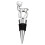 Zinc Alloy Wine Sealer Bottle Cork Stopper-Silver deer 1
