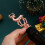 Zinc Alloy Wine Sealer Bottle Cork Stopper-Silver deer 7