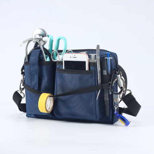 Oxford Fabric Tool Belt Pouch Multi Pockets Tool Waist-Blue 1