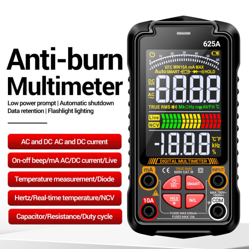 Digital Multimeter Voltmeter Continuitys NCV Meter Digital 1