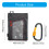 Heavy Duty Transparent Tool Storage Bag Waterproof Pouch For 3