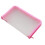 Small Zippered File Pouches Clear Water Resistant Receipt- pink 1
