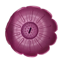 Pack of 1/4 Efficient Silicone Ice Creams Holders-Purple flower