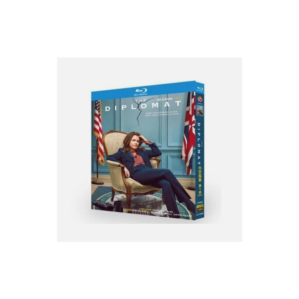 The Diplomat Season 1:  2-Disc English 1080P BD All Region New Box Set