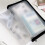 Portable Clear File Bag Zippered Closure Storage Pouches-Purple 2