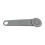 Handheld Paperboard Punch Tool Ergonomic Grip-grey Flat model 1