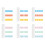 Colored PET Labels Adhesive Label-Classic color medium 2