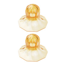 Nipple Suckers 1 Pair Nipple Suction Cups For Inverted Nipples Inverted Nipple Corrector For Breastfeeding Mom Gold