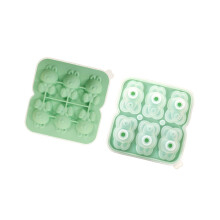 Ice Trays Lovely Rabbit Shape Ice Maker Ice Silicone Mold-Green