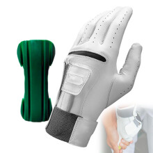 Golf Gloves, Training Gloves, Breathable with Wrist Holder for Left or Right Hand