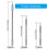 Flexible Drill Extensions with Magnetic Hexagonal Shanks-150mm 4