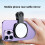 Phone Rear Camera Mirror Clip with Protective Storage Bag-White 7