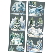Forests Tape Aesthetic Masking Tape Decorative Tape Artists-6