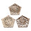 Pack of 3 Handmade Placemat Drink Coaster Nonslip Rotating 1