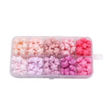 Decorative Star Pattern Sealing Wax-10 square pink beaut