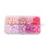 Decorative Star Pattern Sealing Wax-10 square pink beaut 1