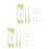 2Pcs Professional Art Blending Stump Blending Tool with-Green 1